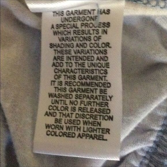 Lulu’s Blue And Ivory Tie Dye Open Back Reversible Long Sleeve Crop Top… - Picture 13 of 14